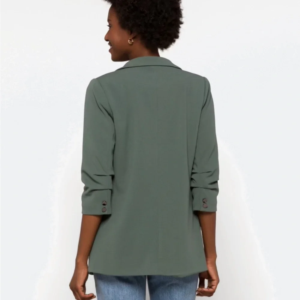 Skies Are Blue Longline Blazer - Picture 2 of 7